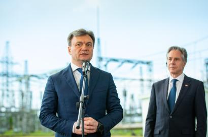 Prim-ministrul Dorin Recean, în discuții cu secretarul de stat al SUA, Antony Blinken: „Republica Moldova și Statele Unite cooperează pentru a livra ceea ce contează cel mai mult pentru cetățeni - pace și bunăstare”